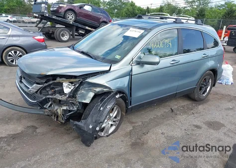 2010 Honda Cr-V Ex-L from USA, damaged, VIN 5J6RE4H77AL086578